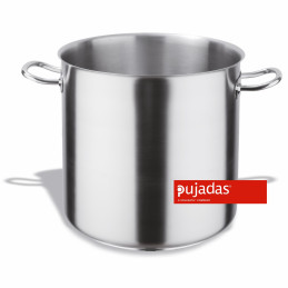 Olla recta 35 cm. con tapa...