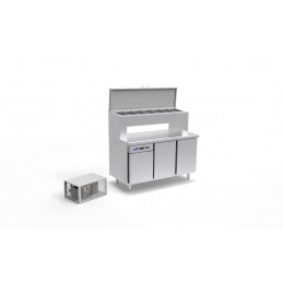 Mesa refrigerada Gastronorm...
