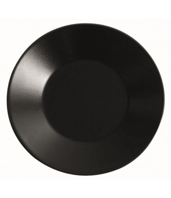 Plato Postre Negro STONWARE...