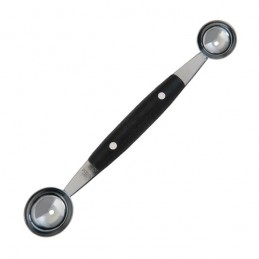 Doble Vaciador 17.3 cm. Inox