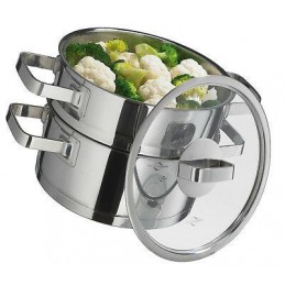 Vaporera Acero Inox San...