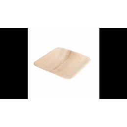 Plato Cuadrado 15x15 Hoja...