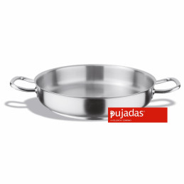 Paellera 45 cm. con tapa...
