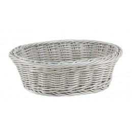 CESTA PP OVAL GRIS...