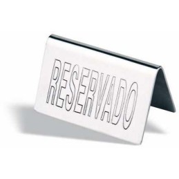 Placa reservado...
