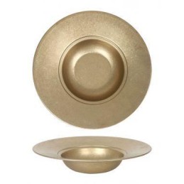 PLATO PASTA DORADO INOX...